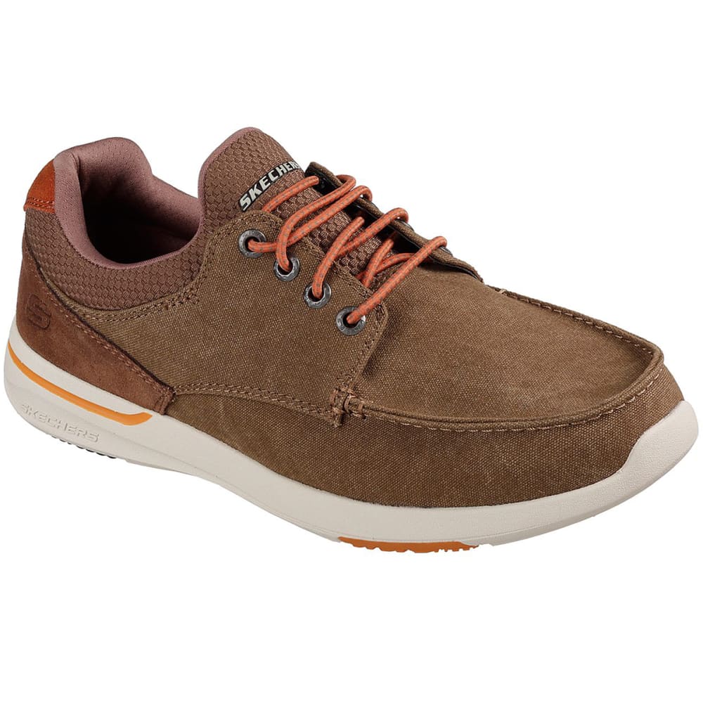 Skechers Men's Relaxed Fit: Elent- Mosen Boat Shoes - Brown, 8