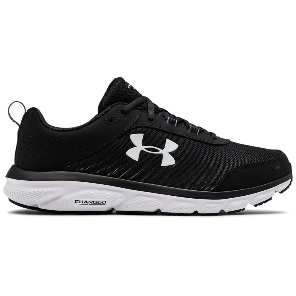 Under Armour Men's Charged Assert 8 Running Shoes - Black, 10