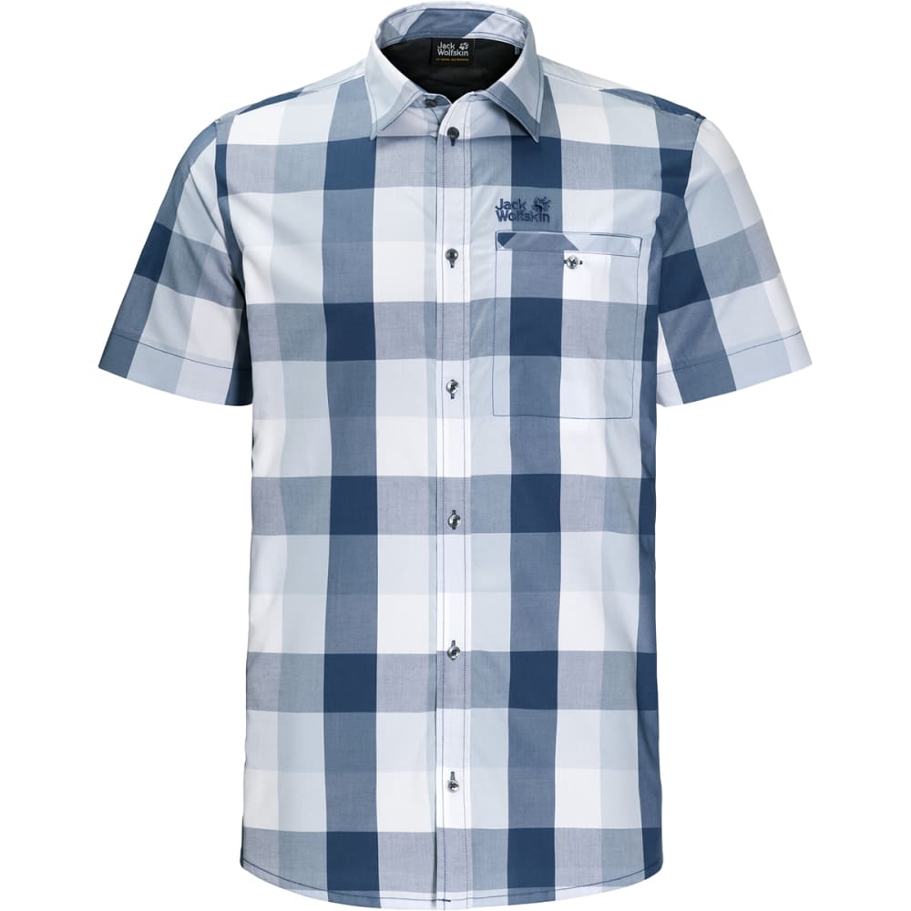 Jack Wolfskin Men's Fairford Shirt - Blue, XL