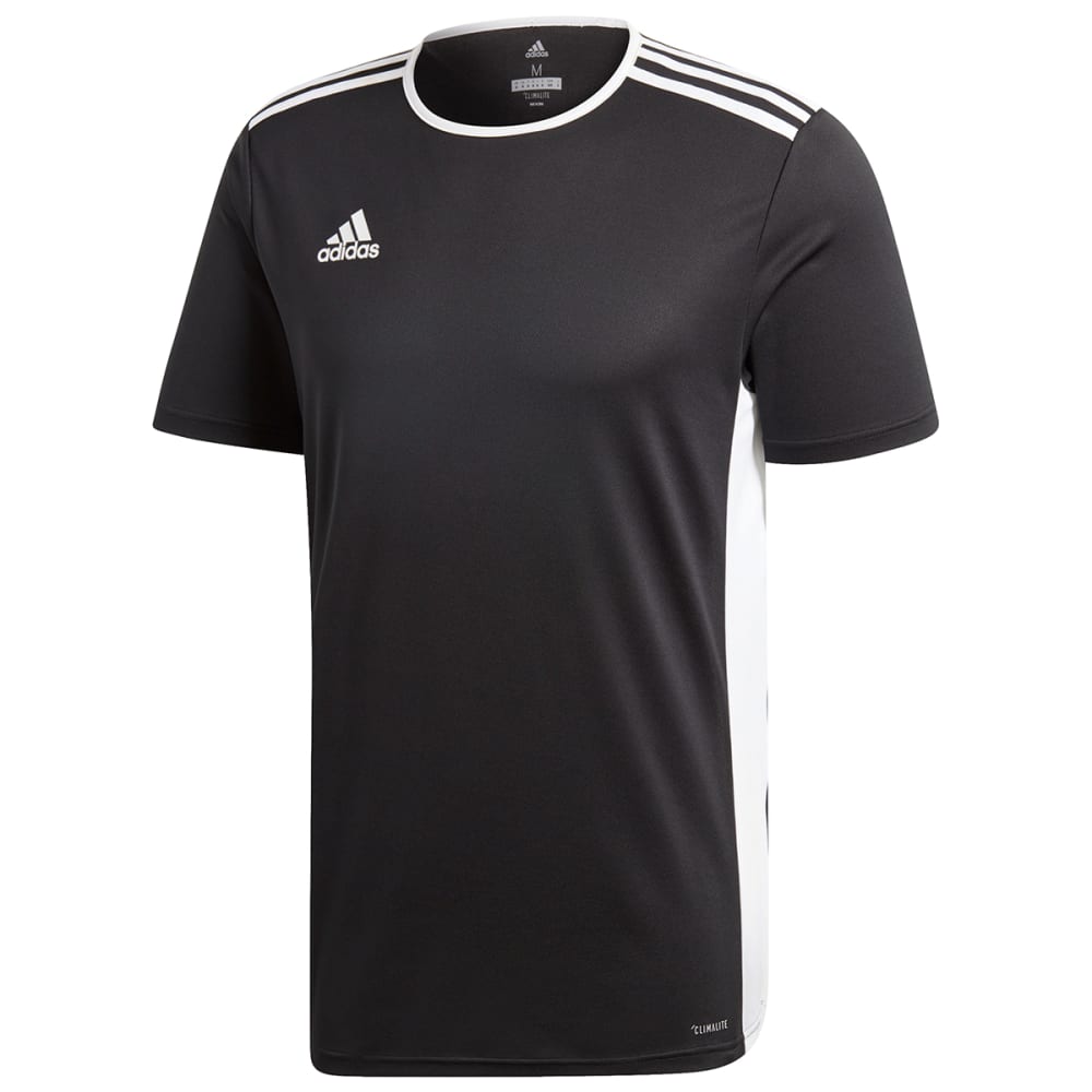 Adidas Men's Entrada 18 Soccer Jersey - Black, S