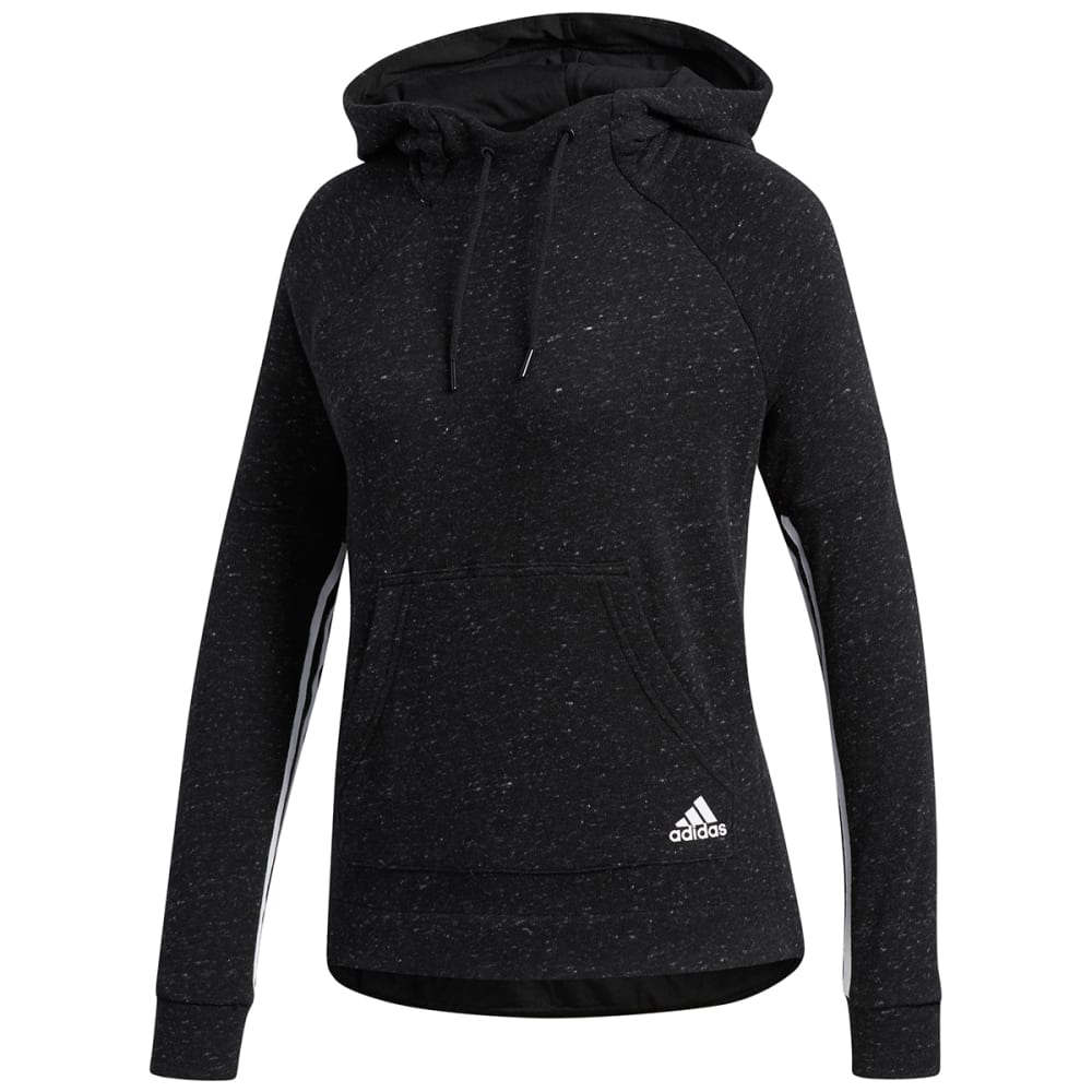 Adidas Women's Sport2Street Pullover Hoodie - Black, S