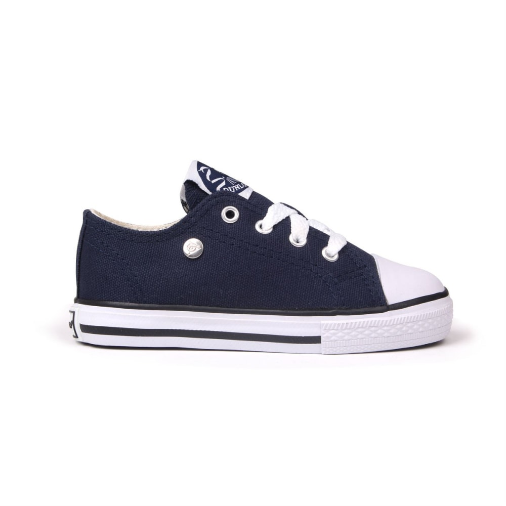 Dunlop Toddler Unisex Canvas Low Sneakers - Blue, 6