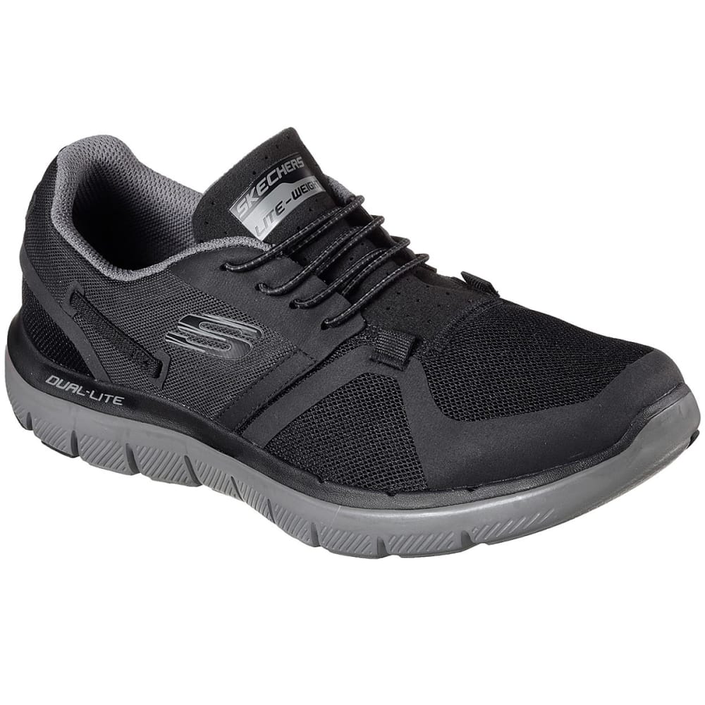 Skechers Men's Flex Advantage 2.0 - Cauther Training Shoes - Black, 8.5