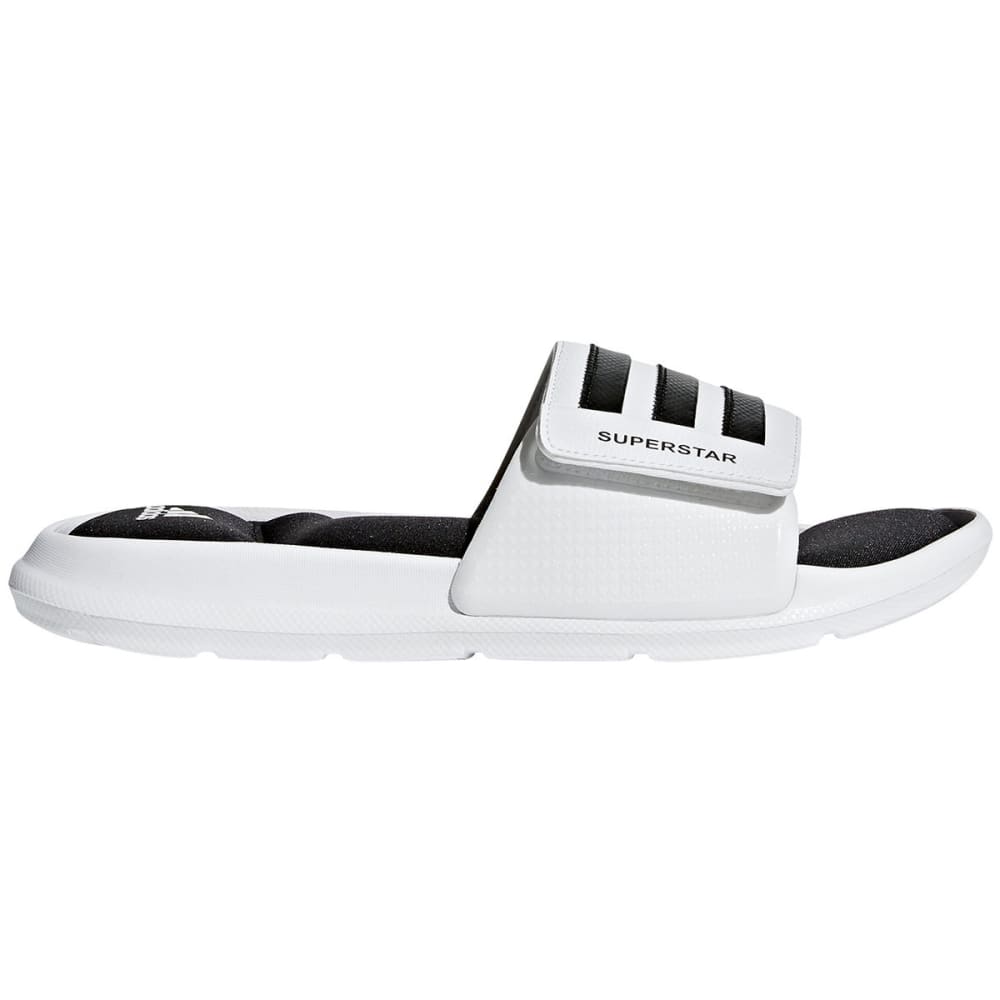 Adidas Men's Superstar 5G Slides - White, 12