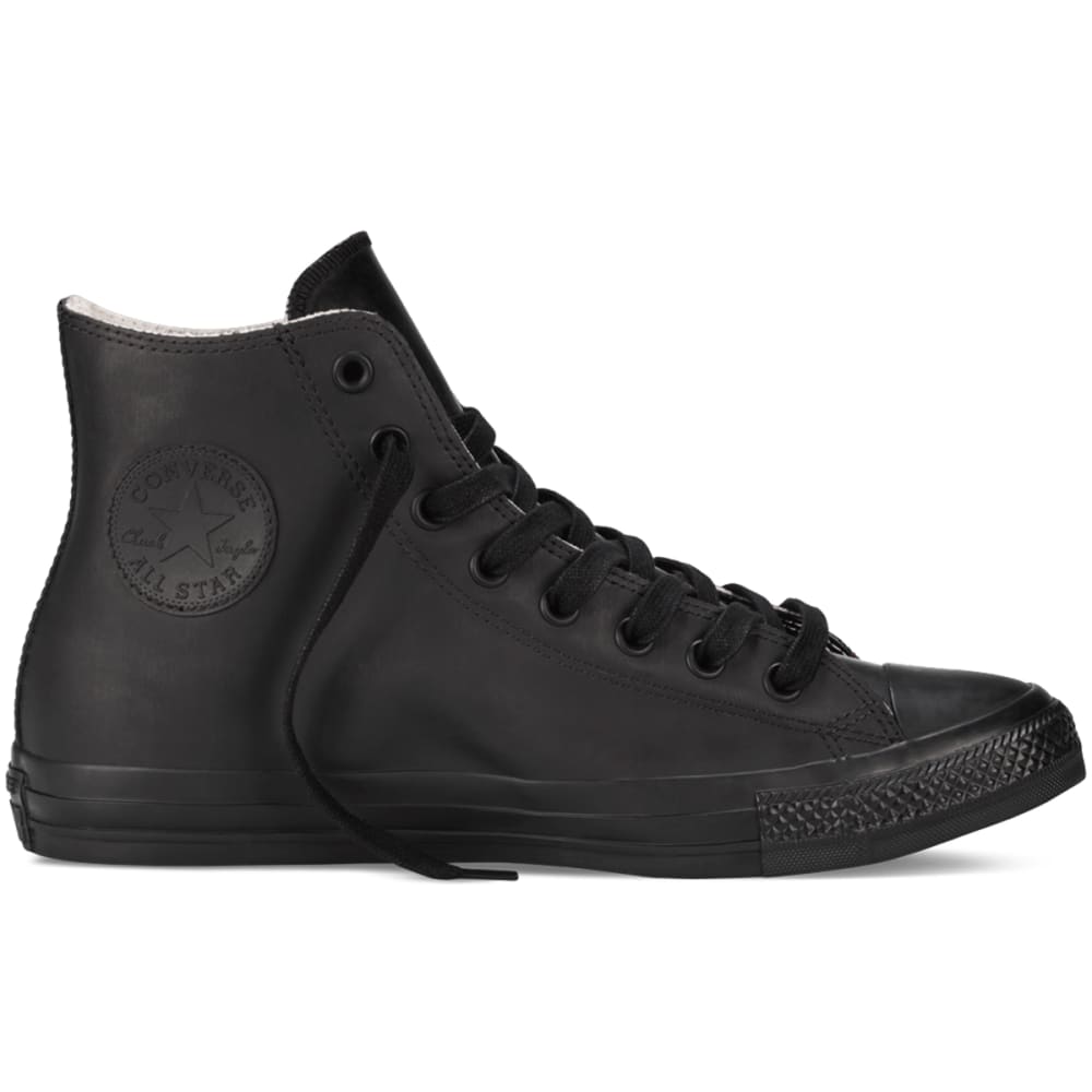 Converse Men's Chuck Taylor All Star Rubber Shoes - Black, 4