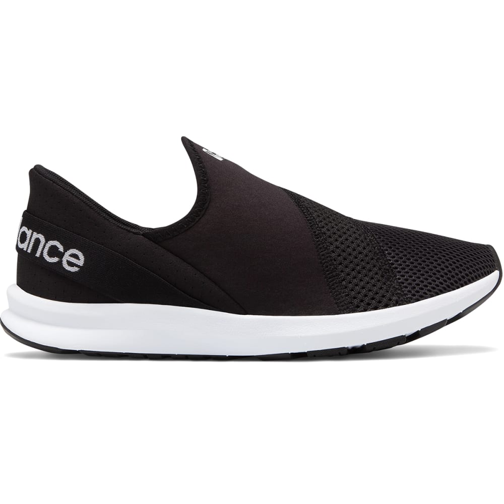 New Balance Women's Fuelcore Nergize Easy Slip-On Shoes - Black, 6.5
