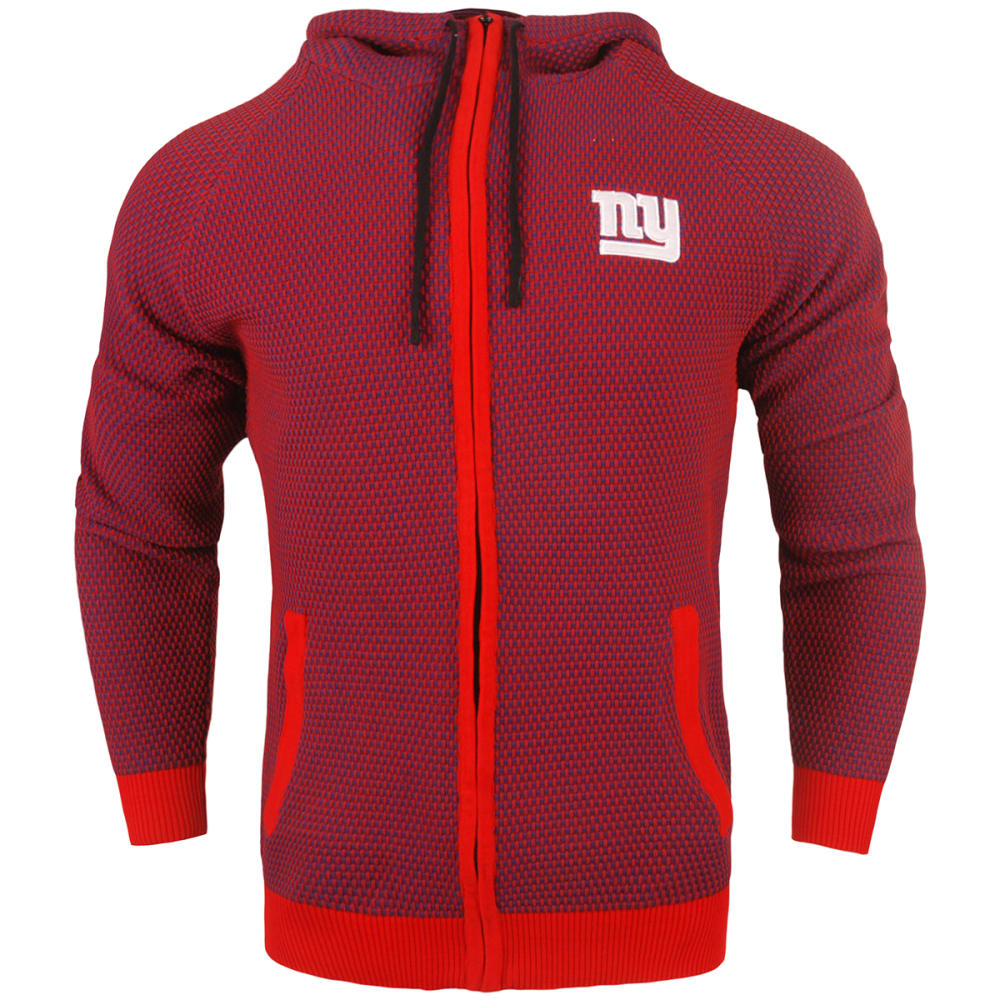 New York Giants Men's Poly Knit Team Color Hoodie - Blue, M