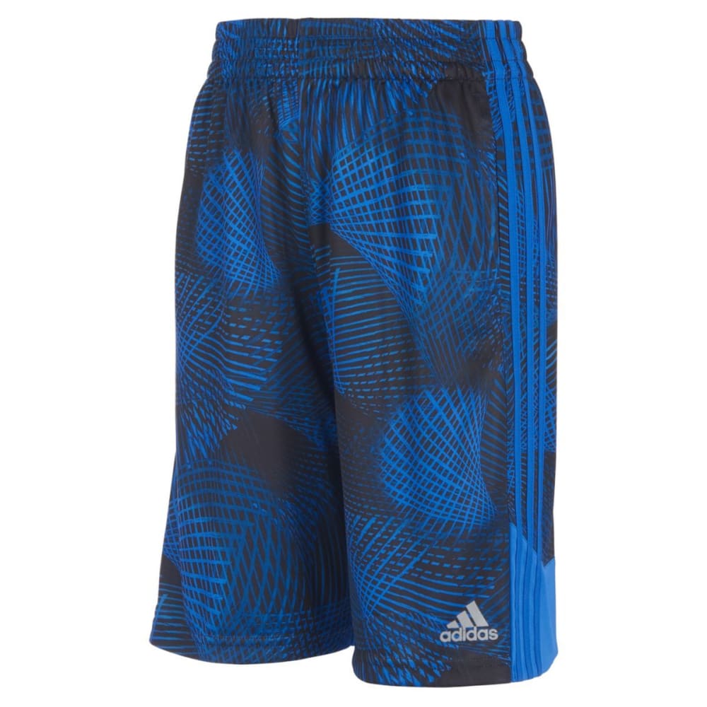 Adidas Little Boys' Amplified Net Basketball Shorts - Blue, 4