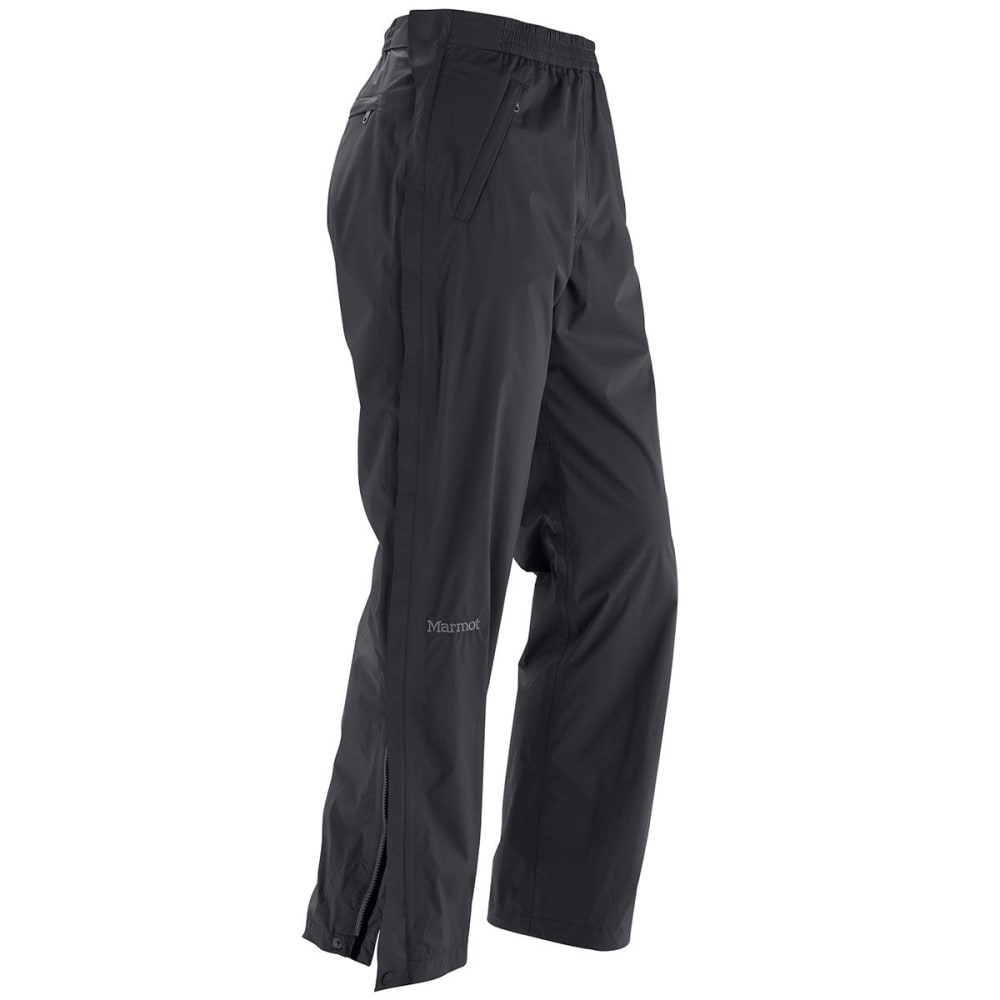 Marmot Men's Precip Full Zip Pants - Black, S
