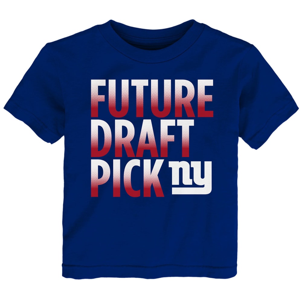 New York Giants Infant Boys' Future Draft Pick Short-Sleeve Tee - Blue, 12M
