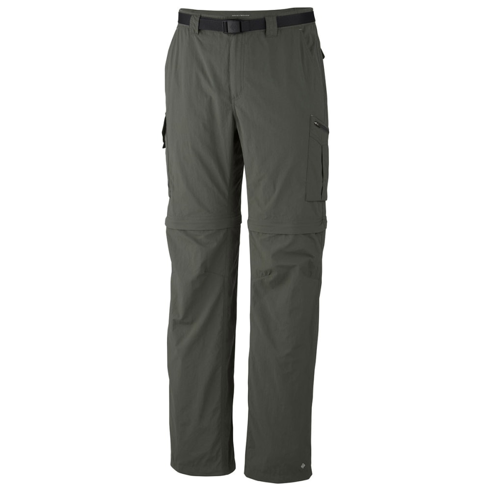 Columbia Men's Silver Ridge Convertible Pants - Black, 30/32