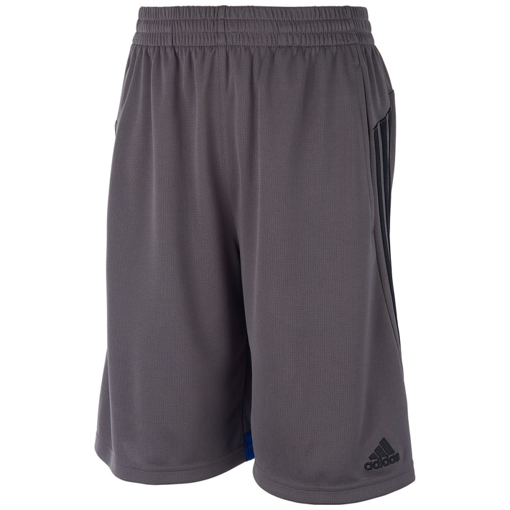 Adidas Boys' 4Krft 3 Stripe Shorts - Black, S