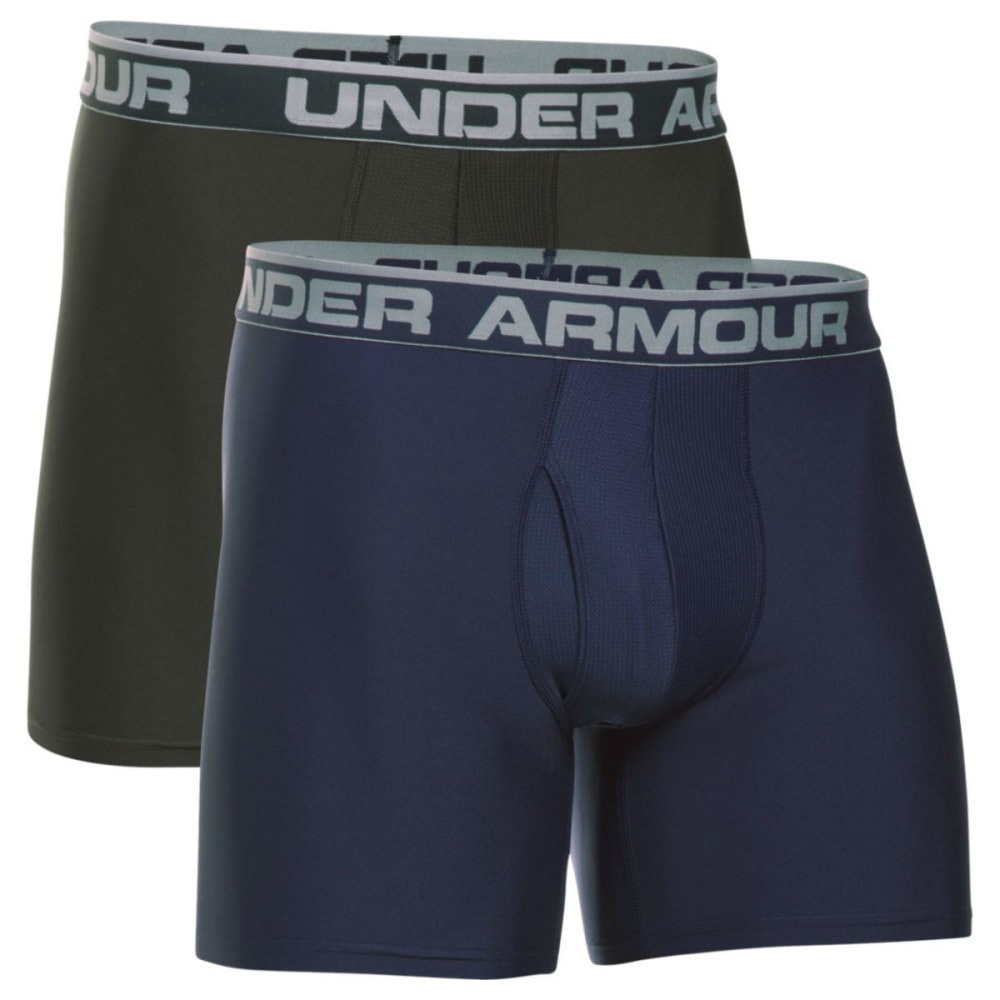 Under Armour Men's Original Series 6 In. Boxerjock Shorts, 2 Pack - Blue, S
