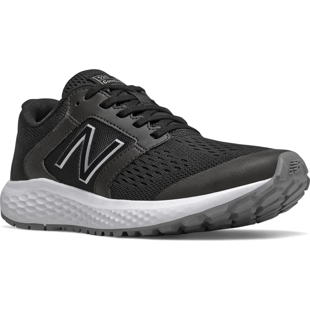 New Balance Women's 520 V5 Running Shoe - Black, 6.5