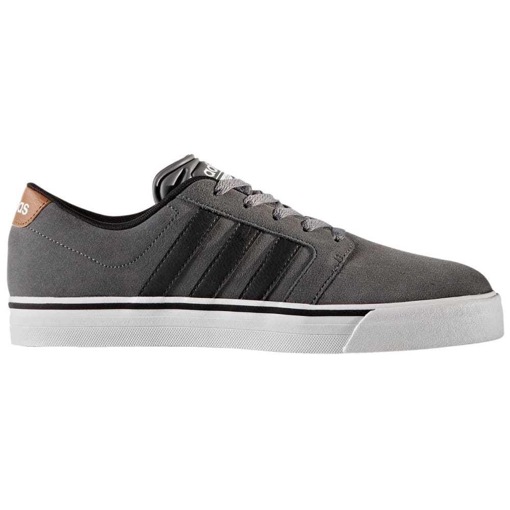 Adidas Men's Cloudfoam Super Skate Shoes, Grey/black/timber