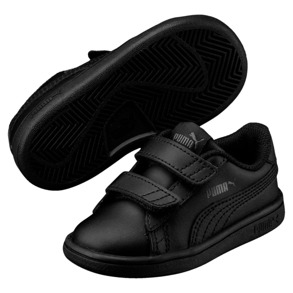 Puma Little Boys' Smash V2 L Ps Sneakers - Black, 1
