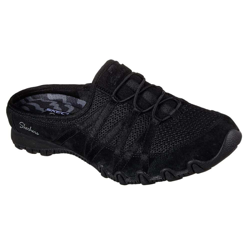 Skechers Women's Relaxed Fit: Bikers -  Cuddy Casual Slip-On Shoes - Black, 6