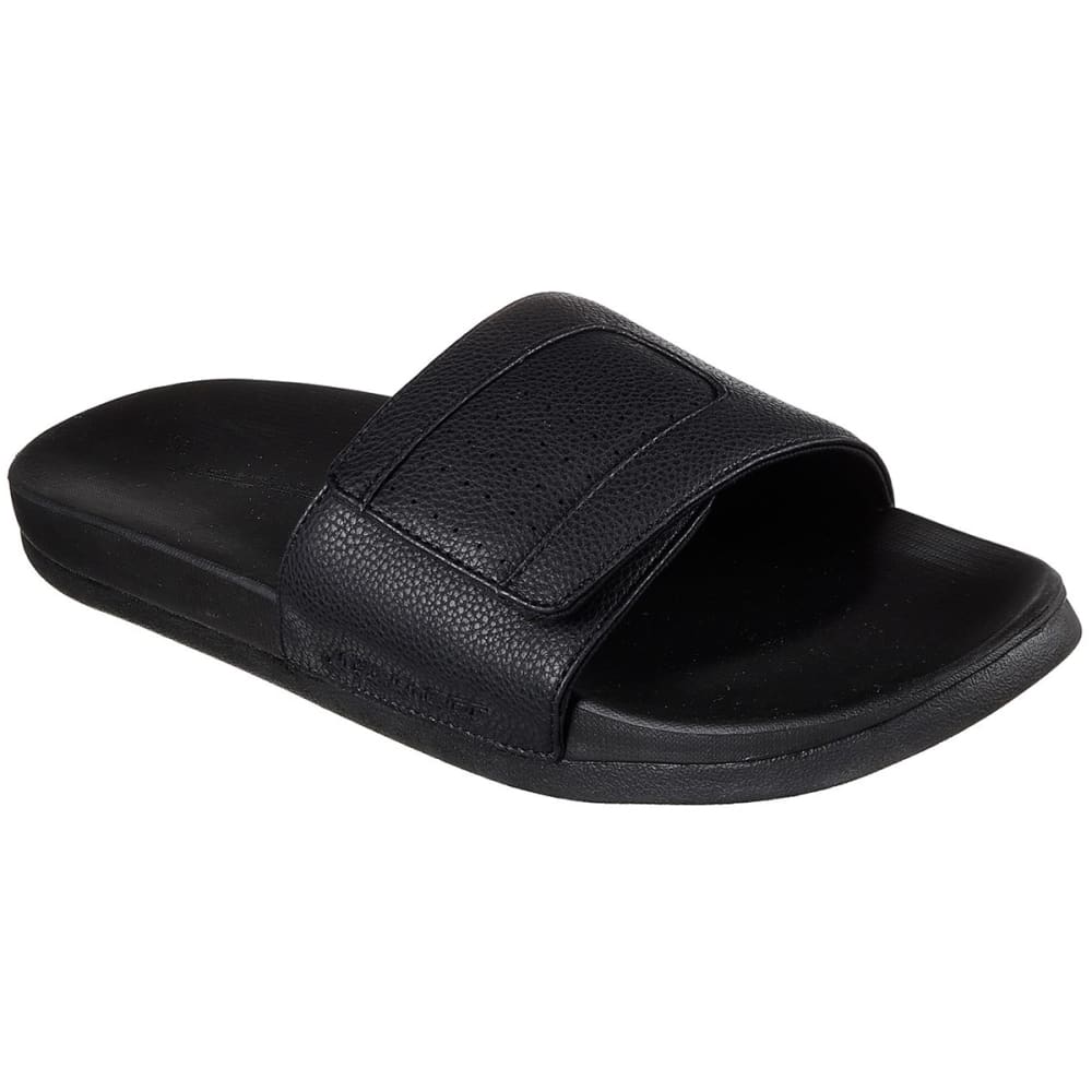 Skechers Men's Gambix - Rosney Slide Sandals - Black, 13