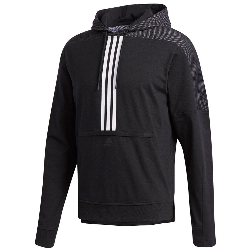 Adidas Men's Sport Id Pullover Hoodie - Black, L
