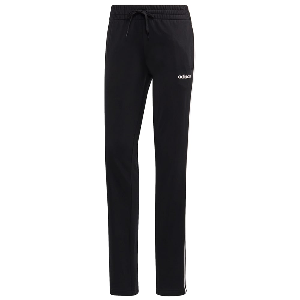 Adidas Women's Essentials 3-Stripes Tricot Pants - Black, S