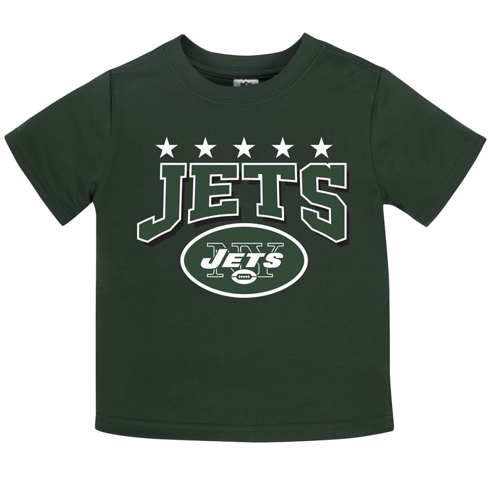 New York Jets Toddler Boys' Poly Short-Sleeve Tee - Green, 2T