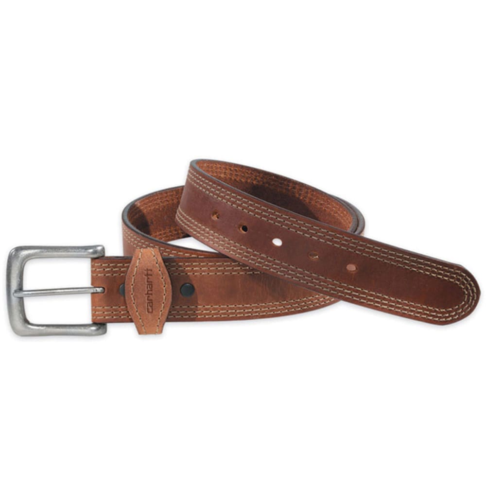 Carhartt Men's Detroit Leather Belt - Brown, 34