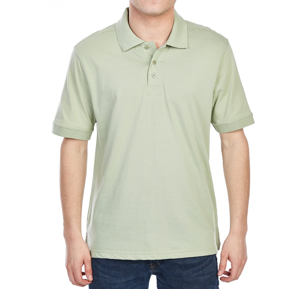 RUGGED TRAILS Men's Jersey Short-Sleeve Polo Shirt - Bob's Stores