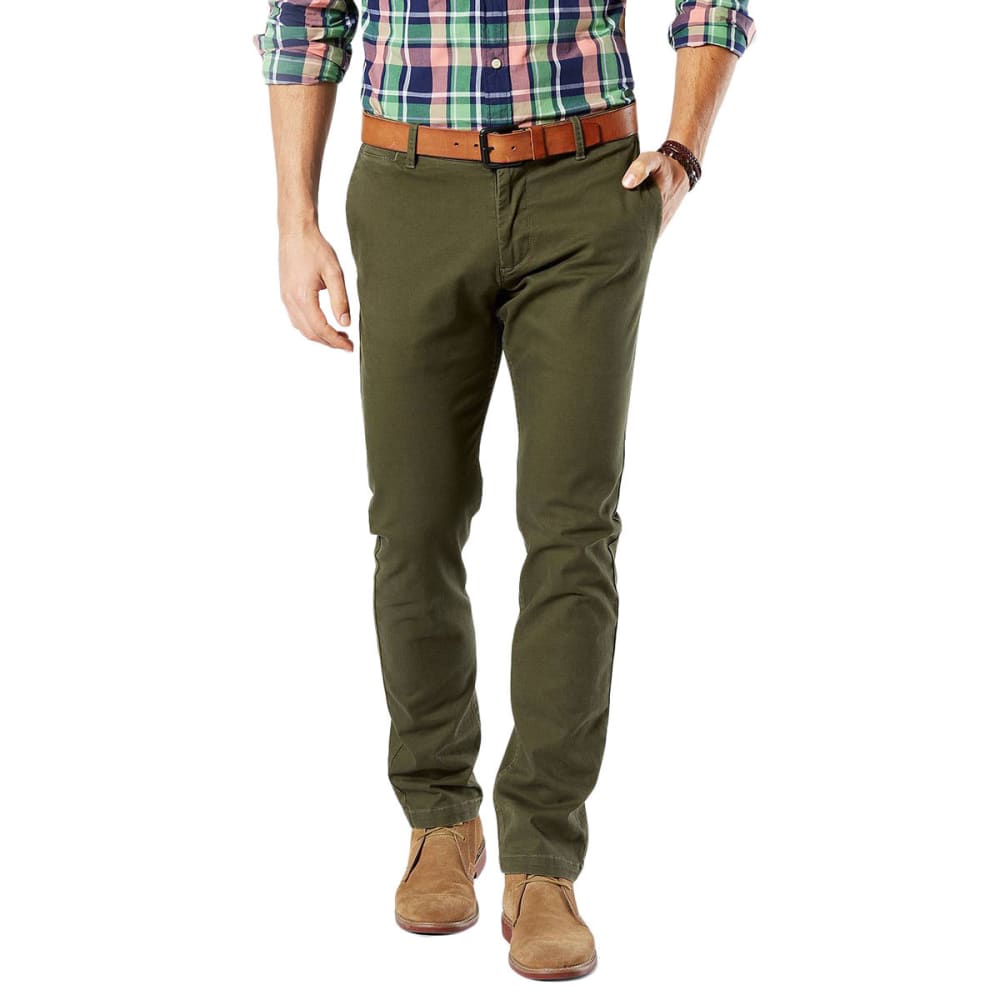 DOCKERS Men's Slim Tapered Fit Washed Khaki Pants - Bob's Stores