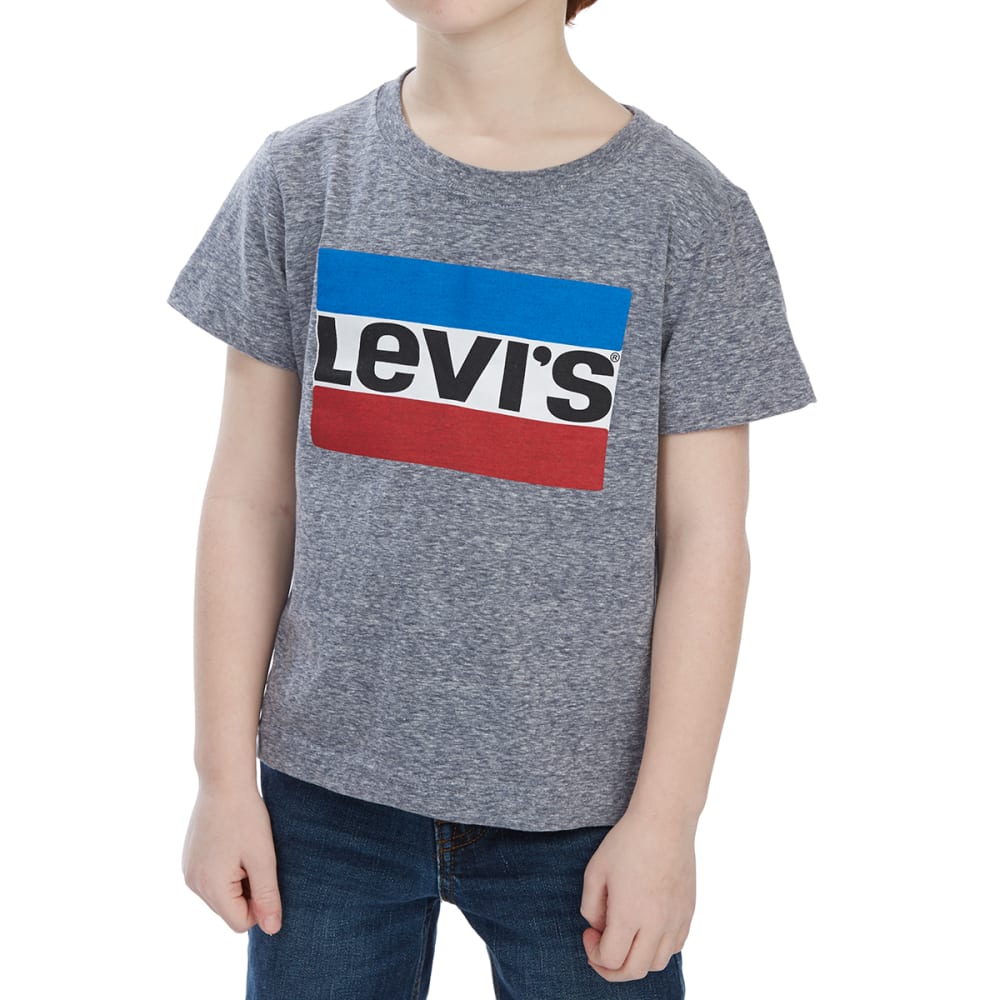 Levi's Little Boys' Graphic Short-Sleeve Tee - Blue, 4