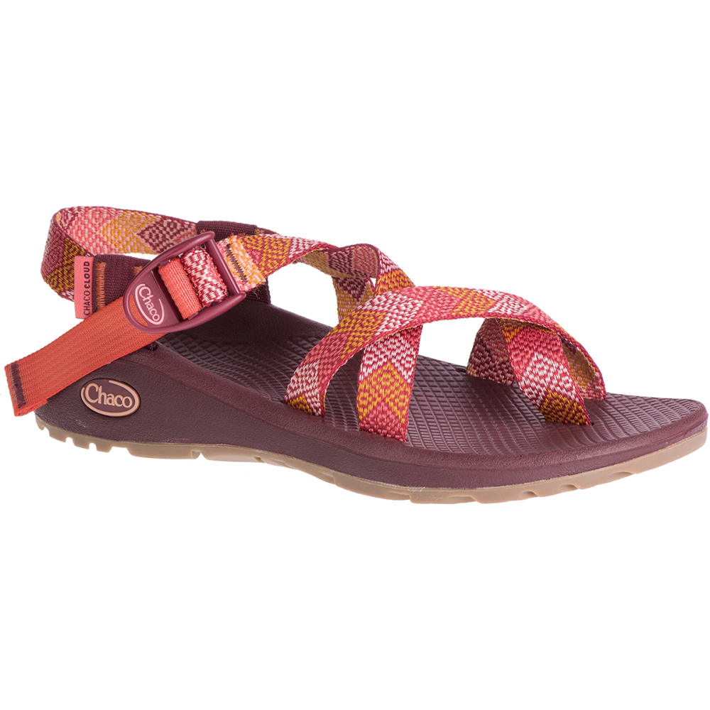Chaco Women's Z/cloud 2 Sandals - Red, 7