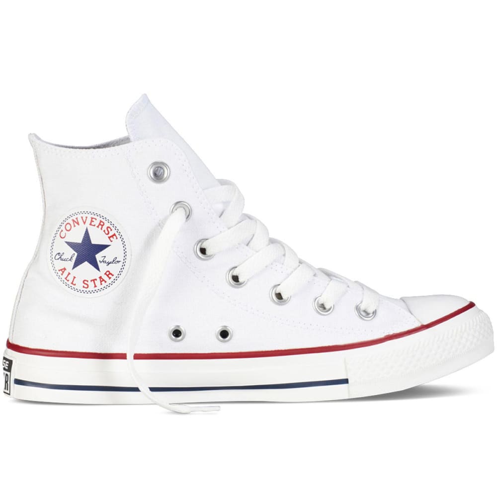 Converse Unisex Chuck Taylor All Star Hi Shoes - White, 11.5