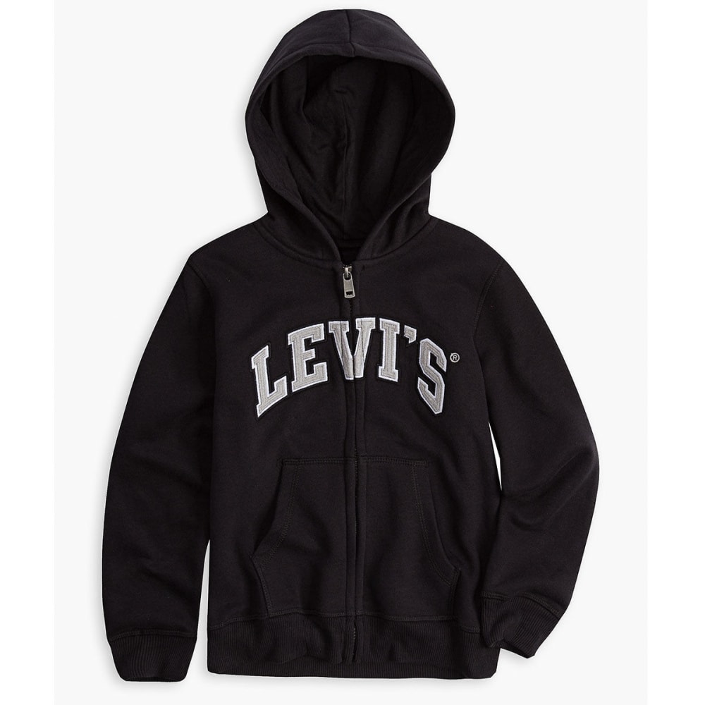Levi's Big Boys' Icon Full-Zip Hoodie - Black, S