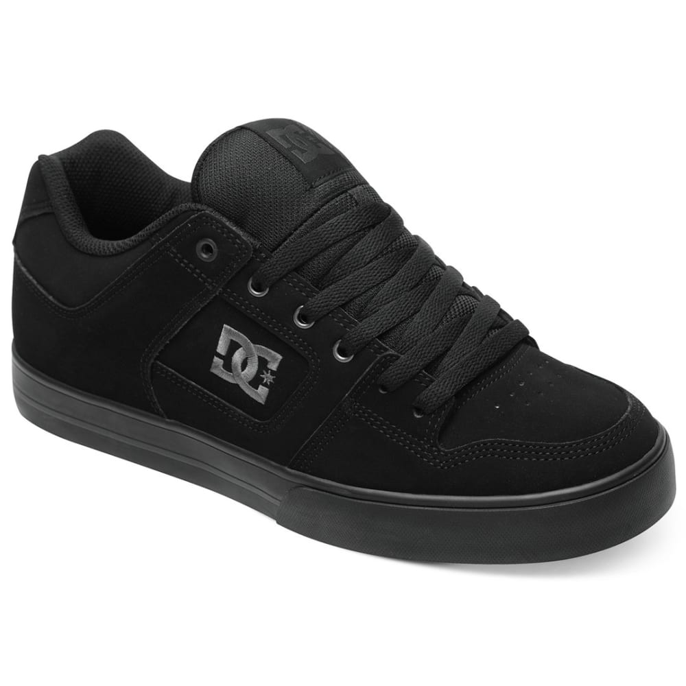 DC SHOES Men's Pure Skate Shoe - Black, 8.5