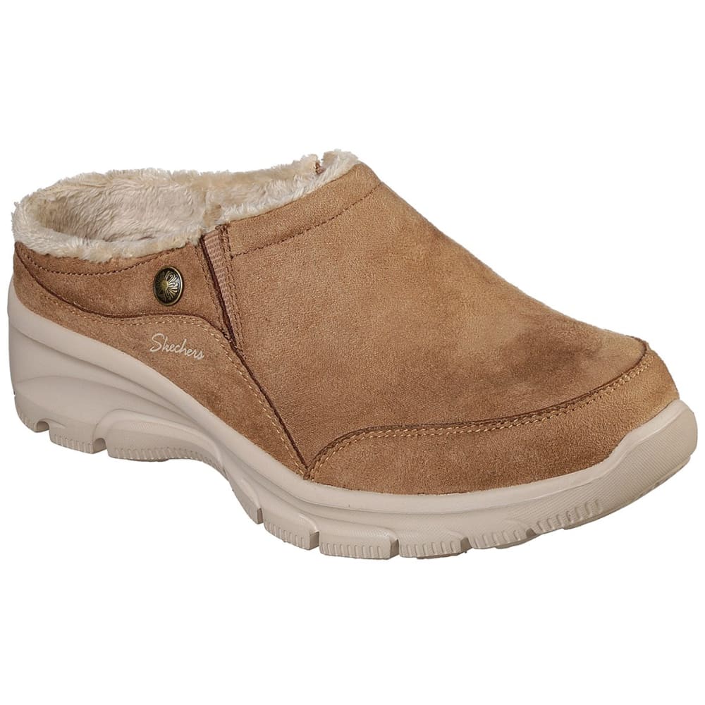 Skechers Women's Relaxed Fit: Easy Going - Latte Mules - Brown, 6