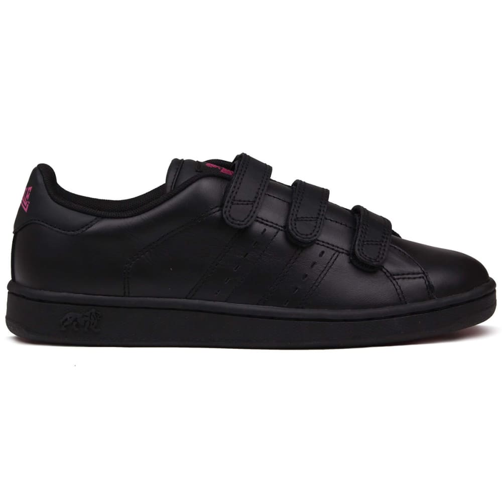 Lonsdale Women's Leyton Velcro Sneakers - Black, 10