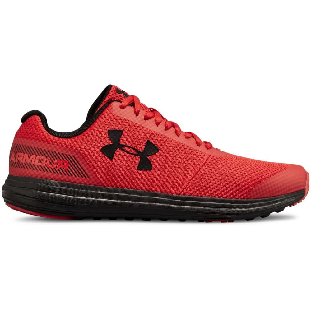 Under Armour Big Boys' Grade School Ua Surge Running Shoes - Red, 7