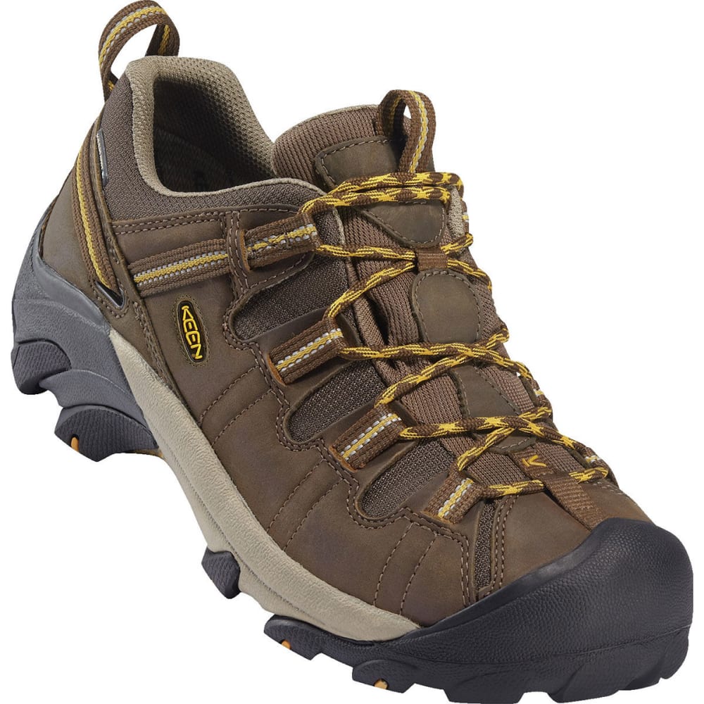 Keen Men's Targhee Ii Waterproof Low Hiking Shoes, Wide - Brown, 9