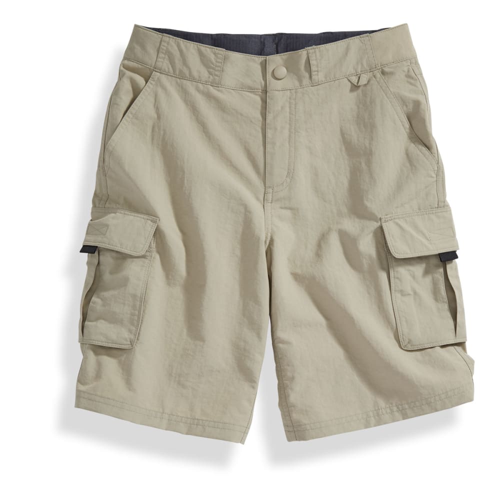 Ems Boys' Camp Cargo Shorts - Brown, S