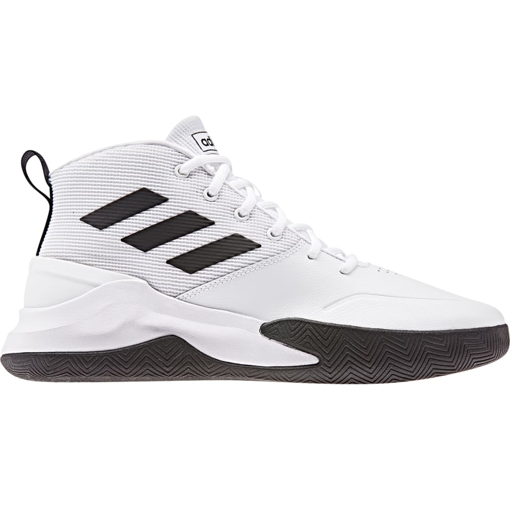 Adidas Men's Own The Game Basketball Shoes - White, 10