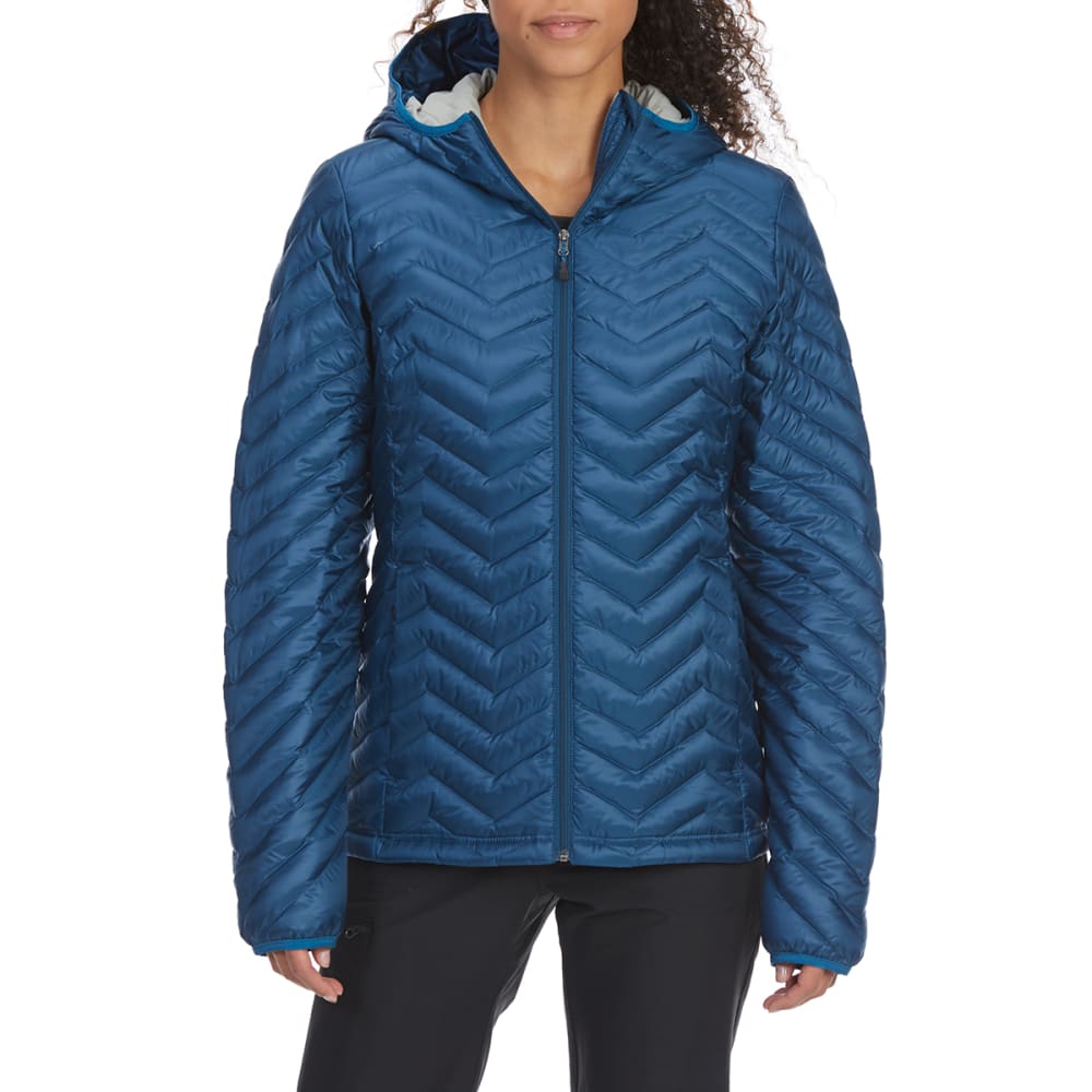 Ems Women's Feather Pack Hooded Jacket - Blue, S
