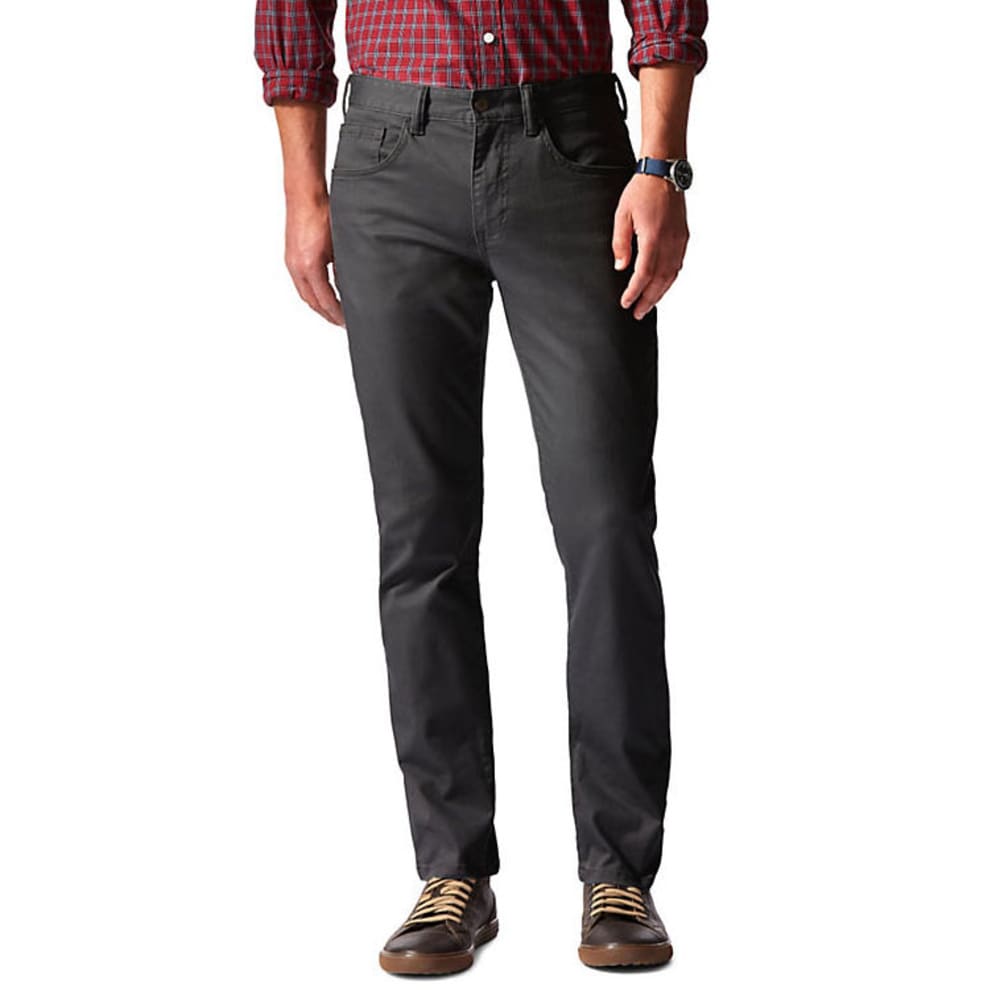 DOCKERS Men's 5-Pocket Corduroy Straight Fit Pants, Steelhead