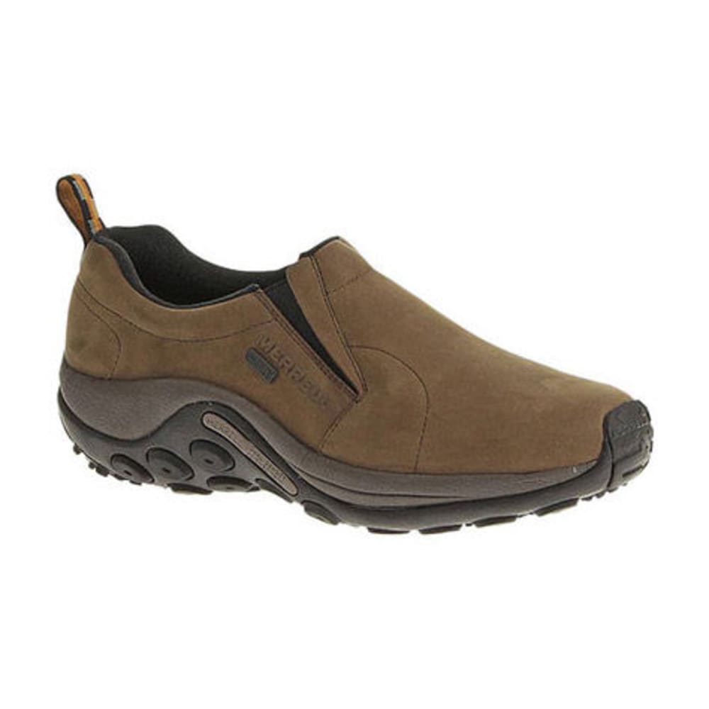 Merrell Men's Jungle Moc Nubuck Waterproof Shoes, Brown