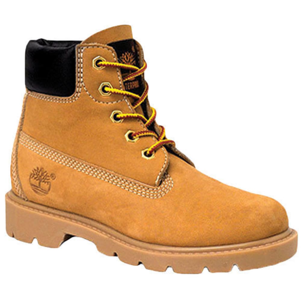 Timberland Little Kids' 6 In. Classic Waterproof Work Boots - Brown, 1.5
