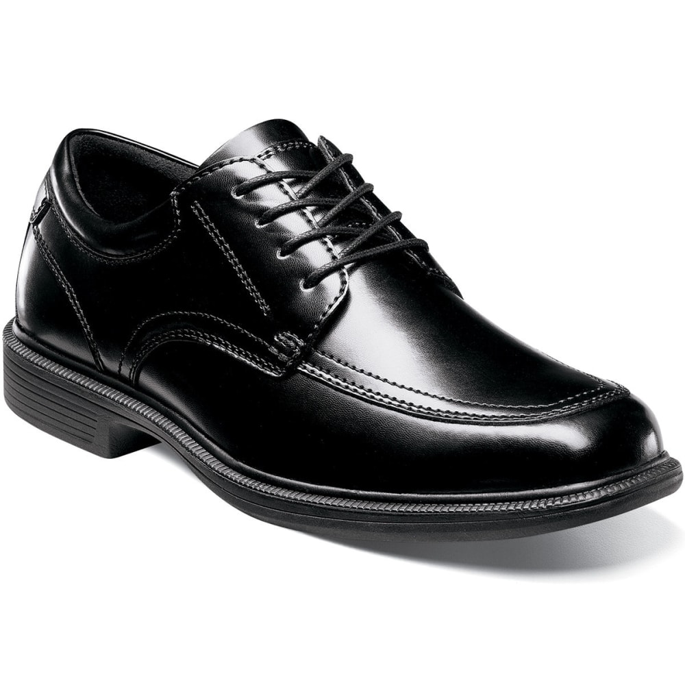 Nunn Bush Men's Bourbon Street Dress Shoes, Wide - Black, 7.5