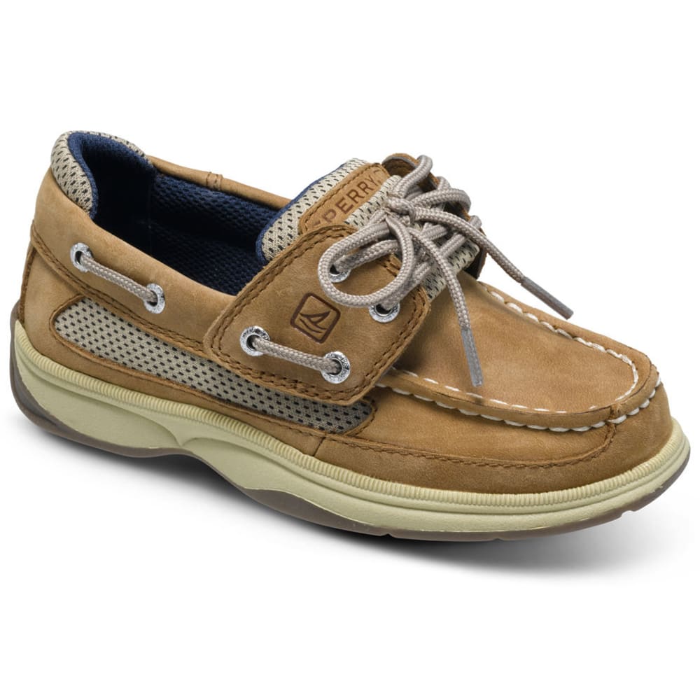 Sperry Toddler Boys' Lanyard A/c Boat Shoes - Brown, 8