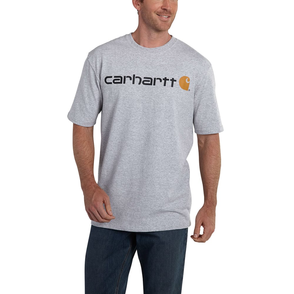 Carhartt Men's Short Sleeve Logo Tee - Black, M