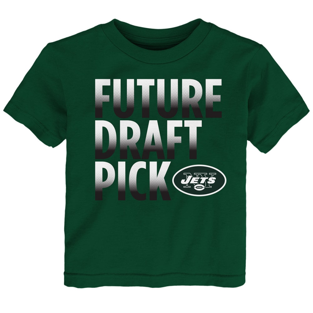 New York Jets Toddler Boys' Future Draft Pick Short-Sleeve Tee - Green, 4T