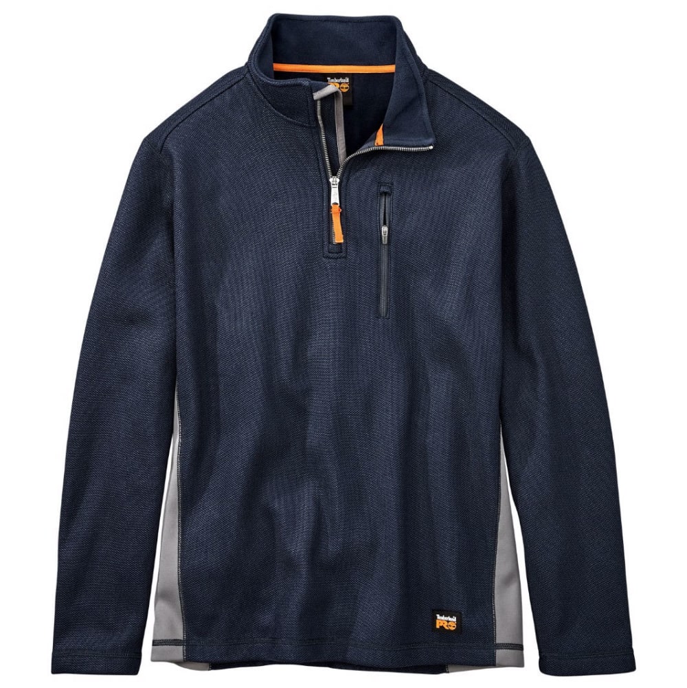 Timberland Pro Men's Studwall Textured1/4 Zip Fleece Pullover