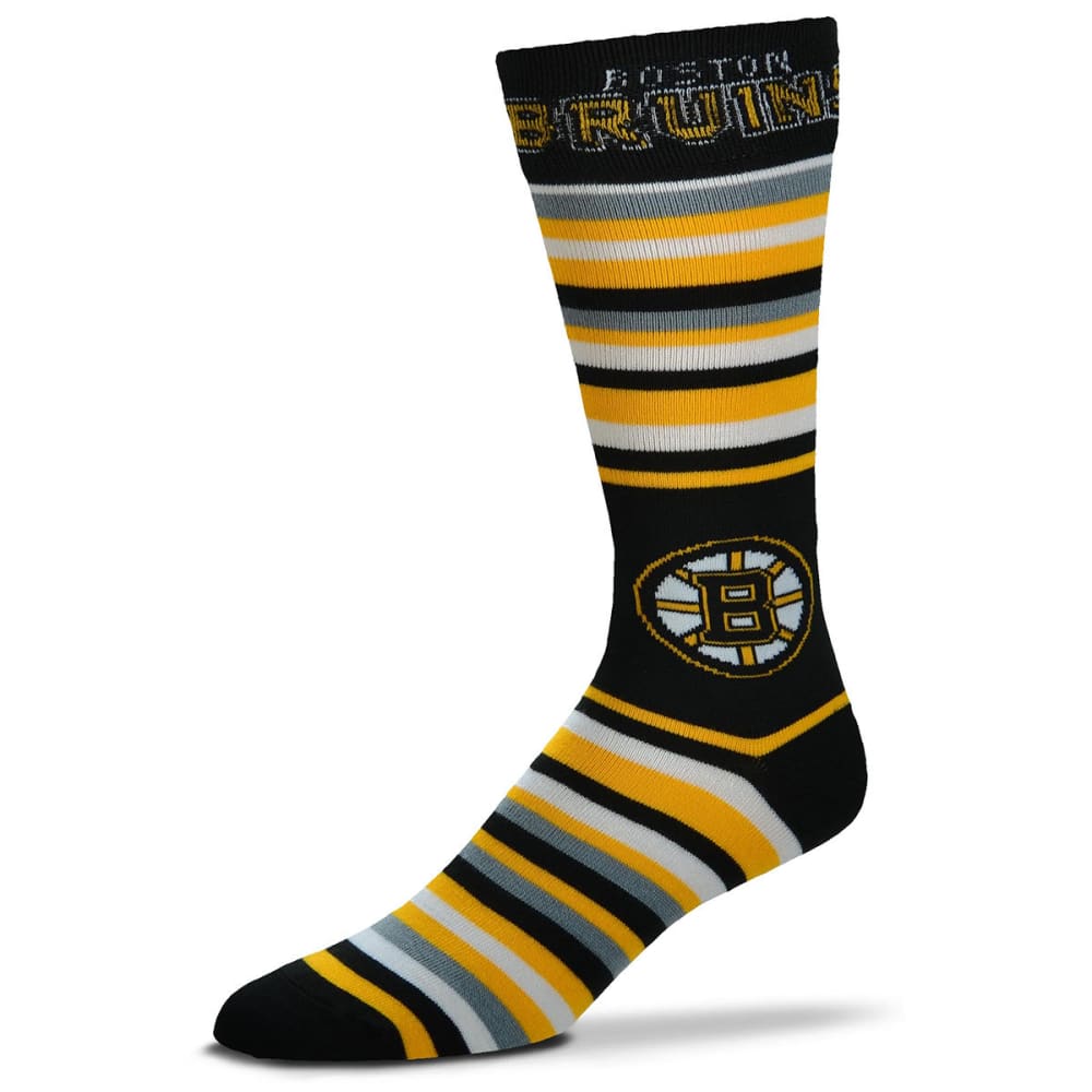 Boston Bruins Boss Dress Socks - Black, L