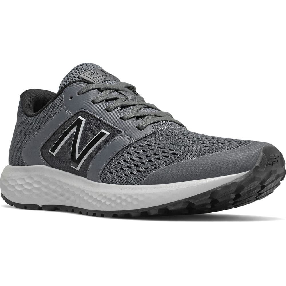 New Balance Men's 520 V5 Running Shoe, Wide - Black, 7.5